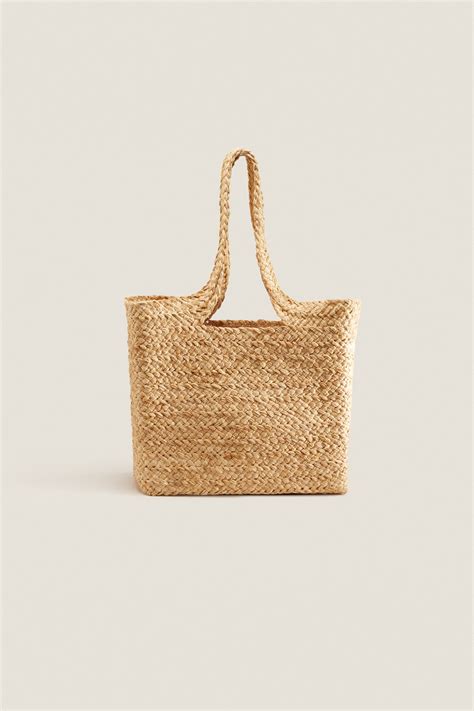 zara basket bag